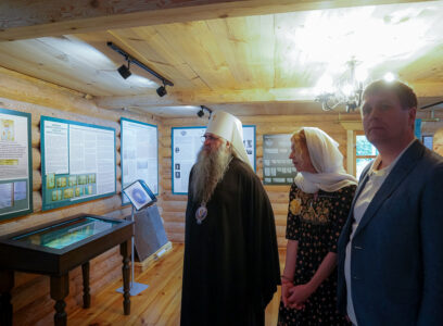 Репортаж об открытии музея в Бортсурманах от телекомпании «Образ»