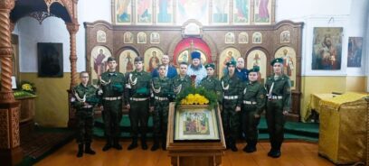 Молебен о здравии воинов, на рубежах страны стоящих