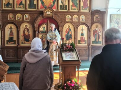 Литургия в день Рождества Богородицы в сослужении с протоиереем Владимиром Вигилянским